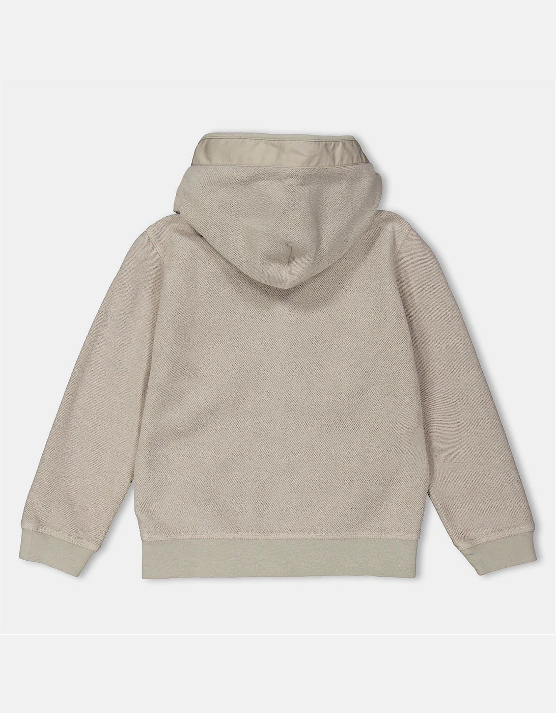 Hooded Ribbed Cuff Sweat Jacket