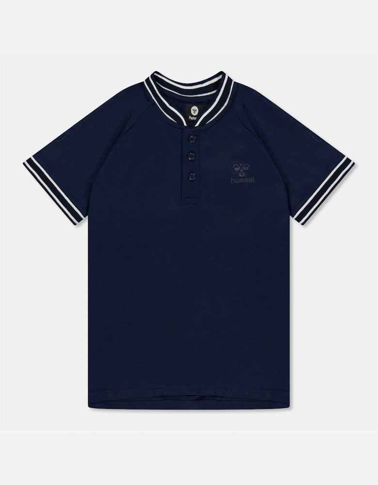 Samuel Regular Fit Raglan Sleeve Polo Shirt