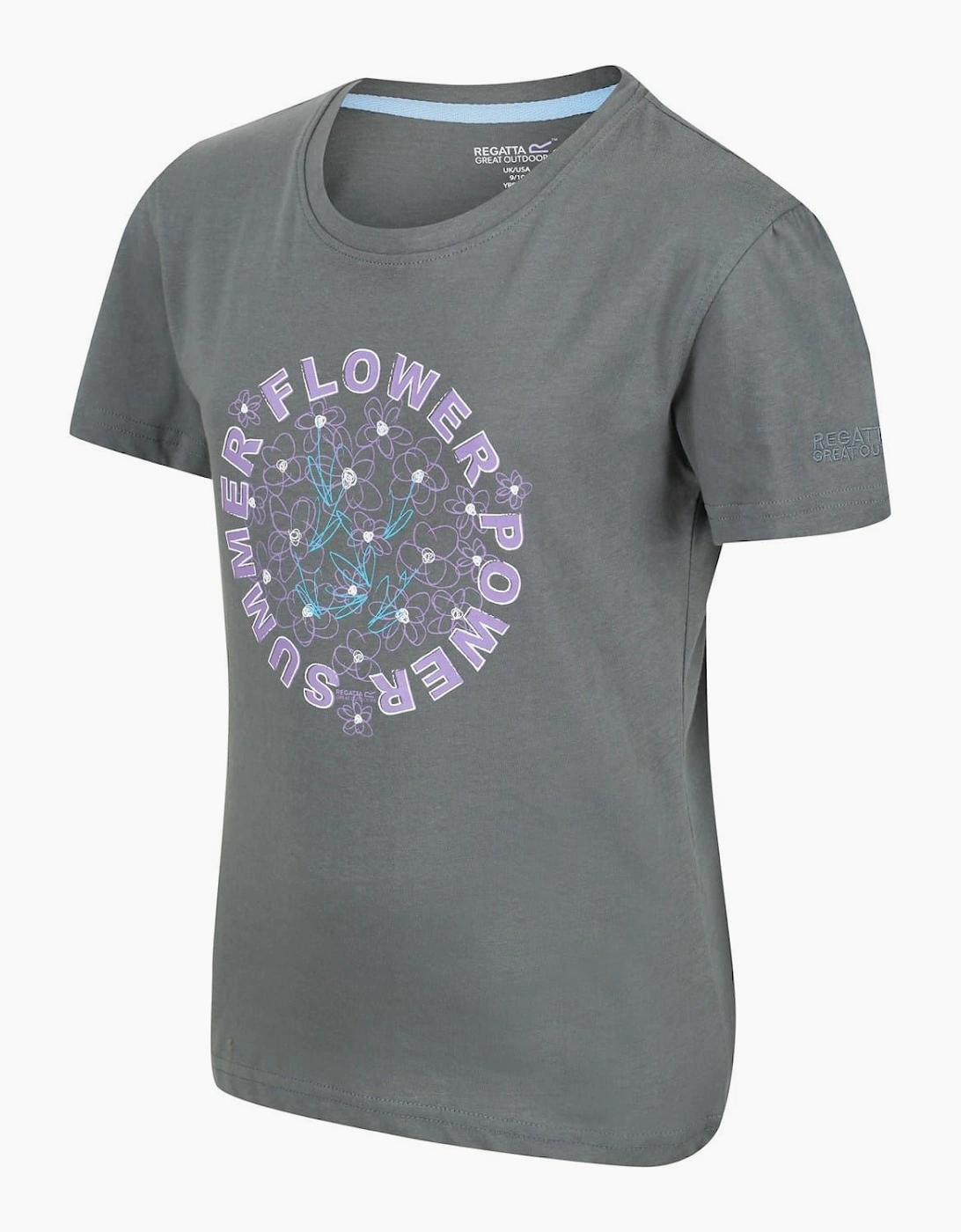 Lettering Graphic Crew Neck Short Sleeve Jersey T-Shirt