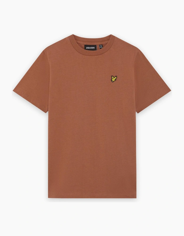 Script Embroidered Regular Fit T-Shirt