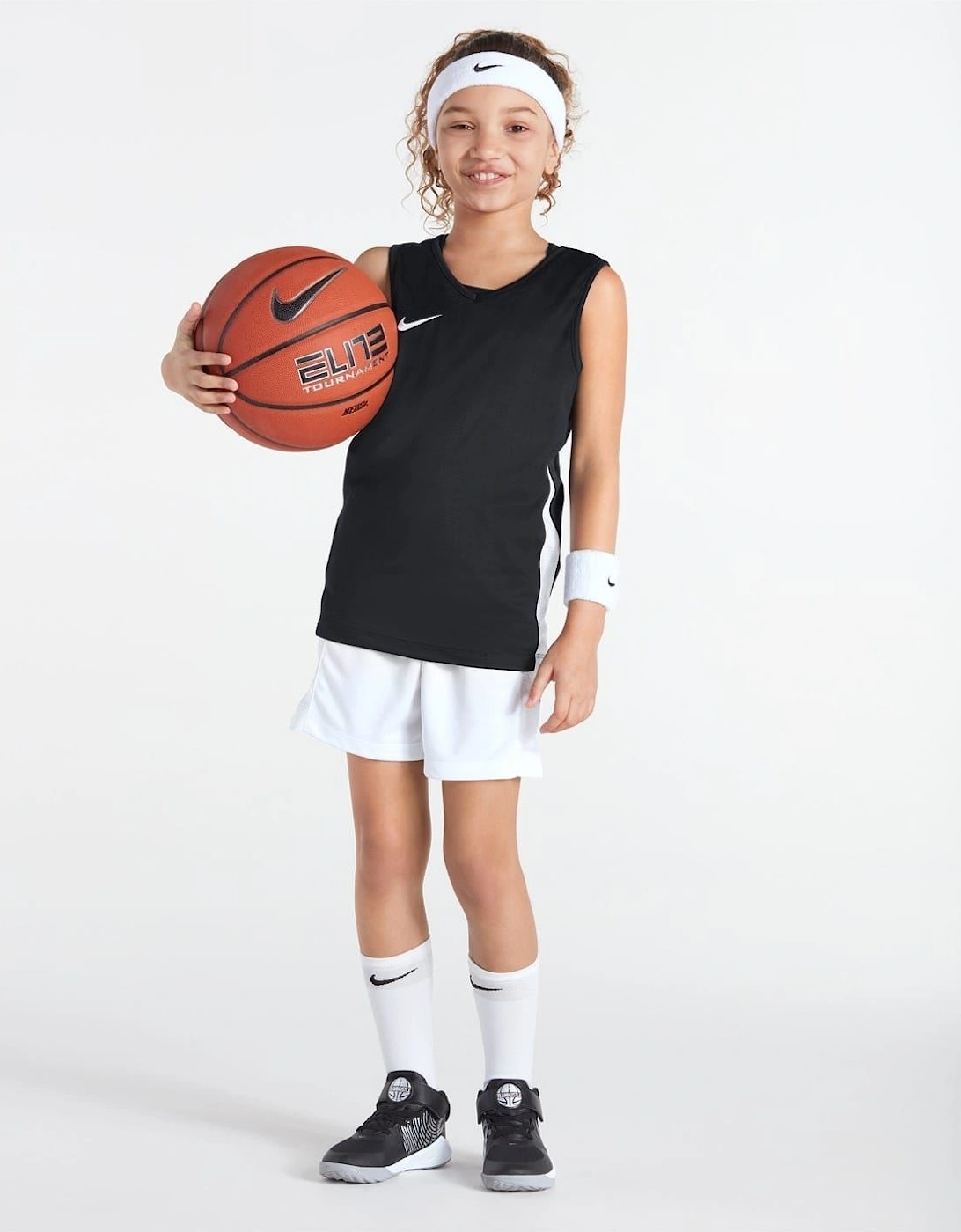 Youth Basketball V-Neck Sleeveless Jersey