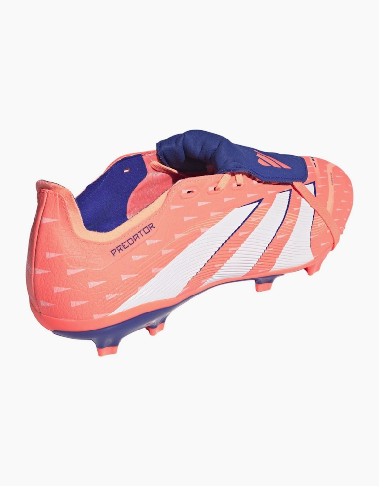 Predator League Fold Over Tongue Firm Ground Football Boots
