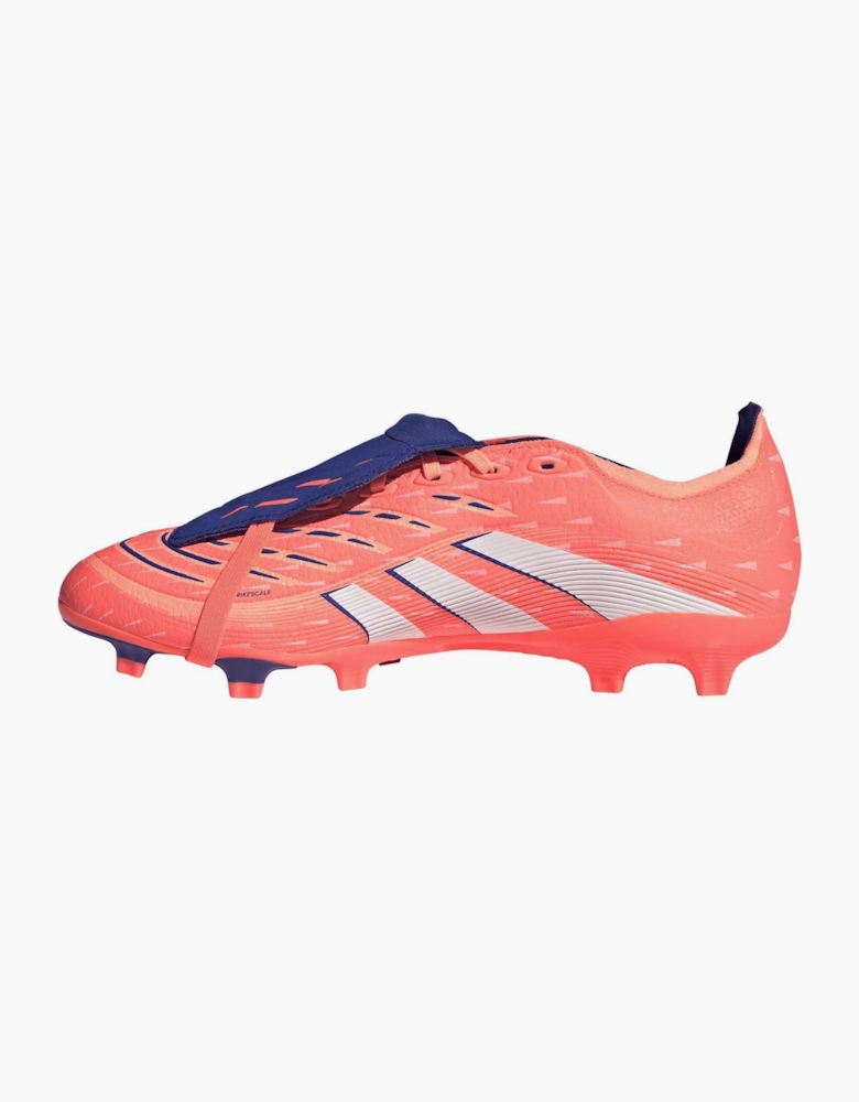 Predator League Fold Over Tongue Firm Ground Football Boots