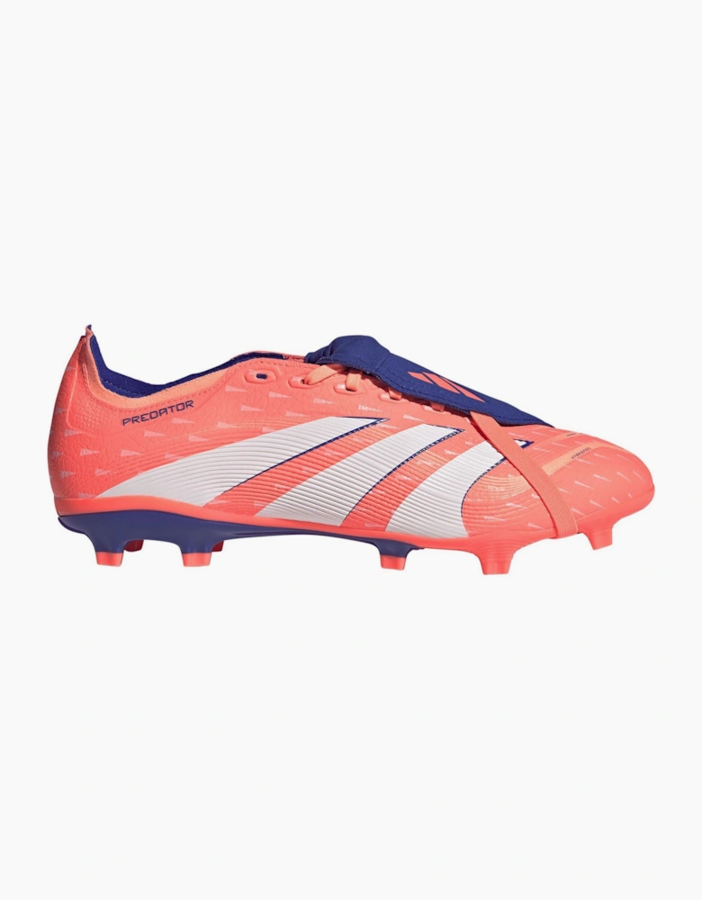 Predator League Fold Over Tongue Firm Ground Football Boots