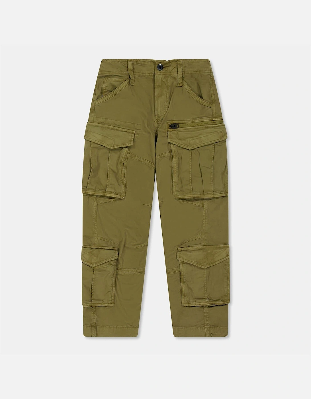 Rovic 3D Solid Patterned Combat Cargo Pants, 2 of 1