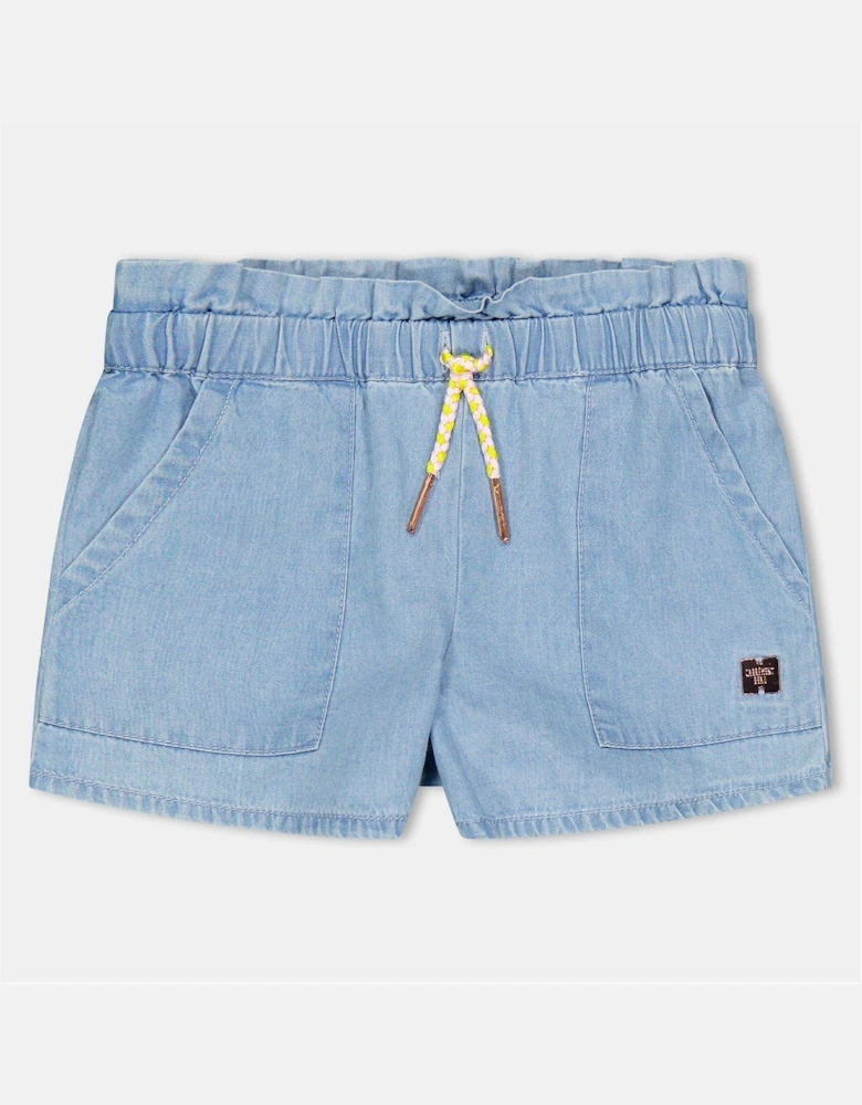 Denim Bermuda Shorts