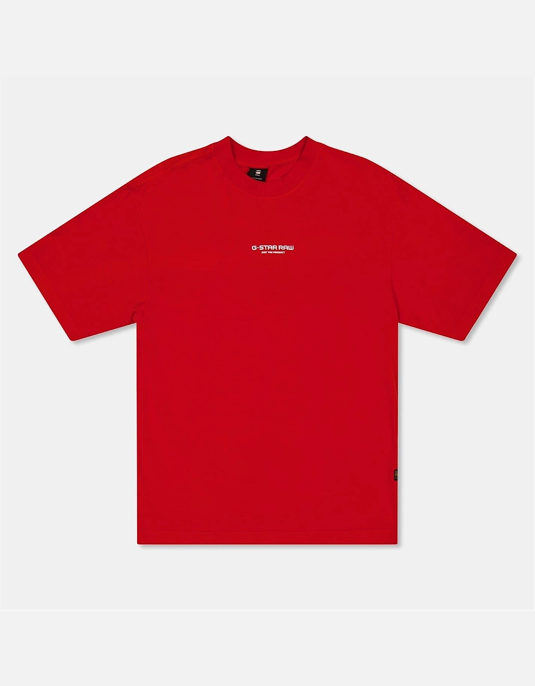 Oversize Lettering Crew Neck Short Sleeve T-Shirt