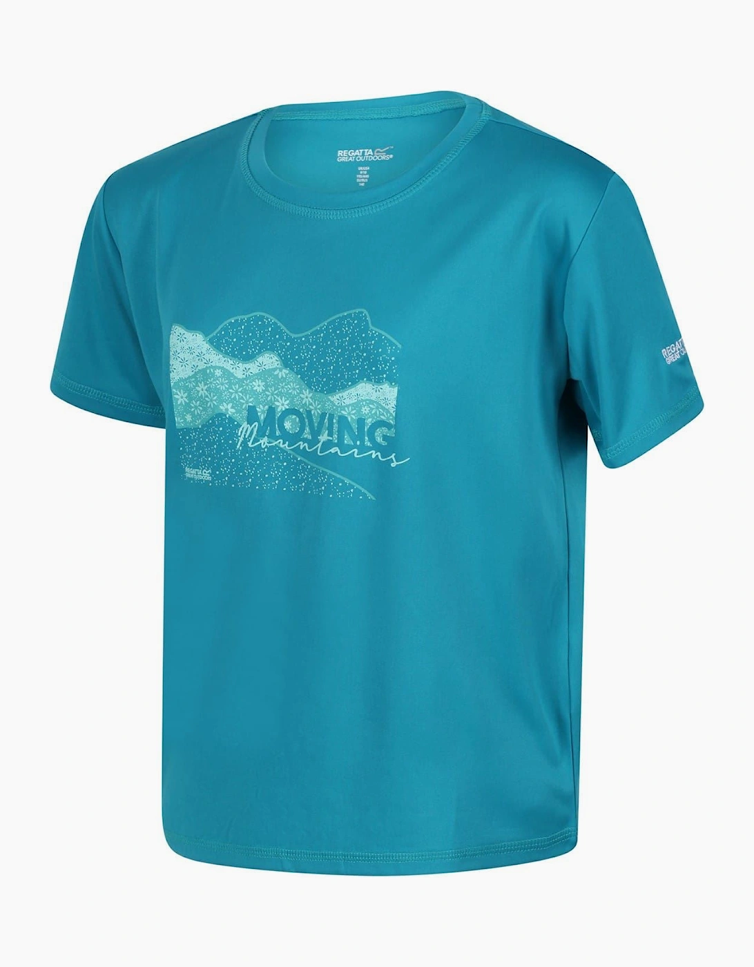 Text Graphic Crew Neck Short Sleeve Jersey T-Shirt