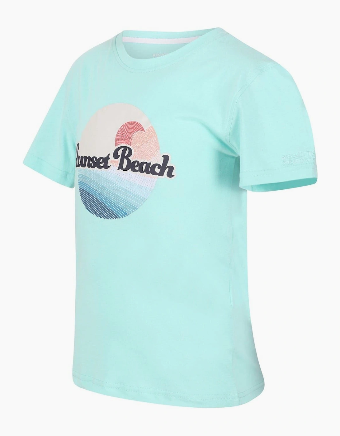 Bosleyv Embossed Logo Crew Neck Short Sleeve T-Shirt