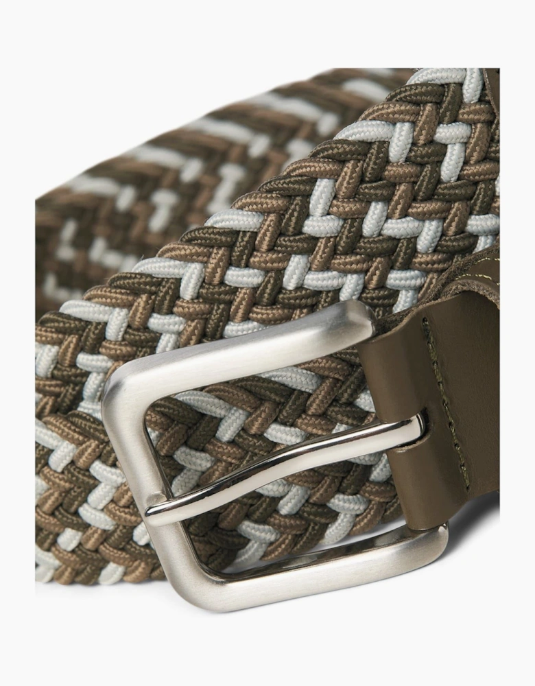 Pin Buckle Braided Belt