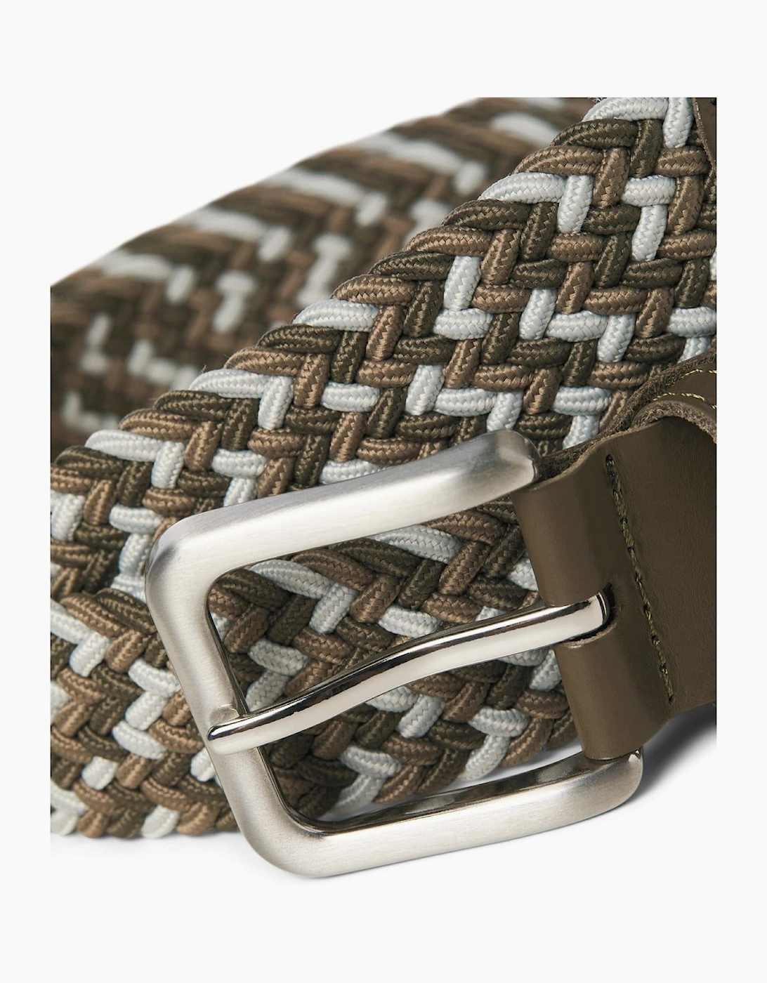 Pin Buckle Braided Belt