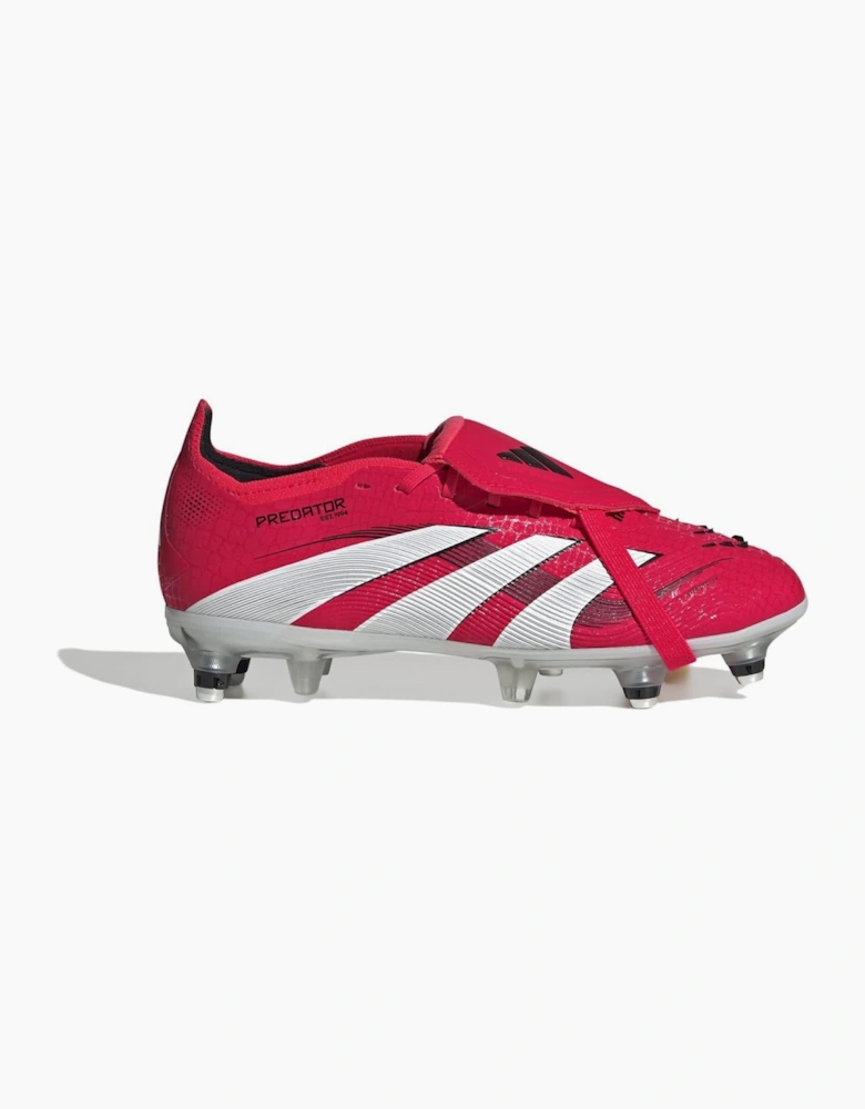 Predator Elite Fold Over Tongue Junior Soft Ground Football Boots