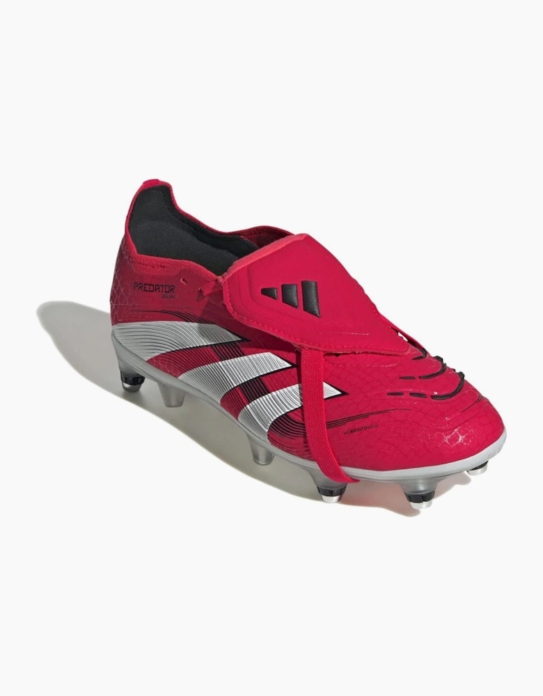 Predator Elite Fold Over Tongue Junior Soft Ground Football Boots