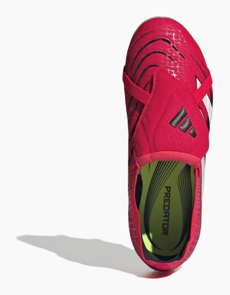 Predator Elite Fold Over Tongue Junior Soft Ground Football Boots