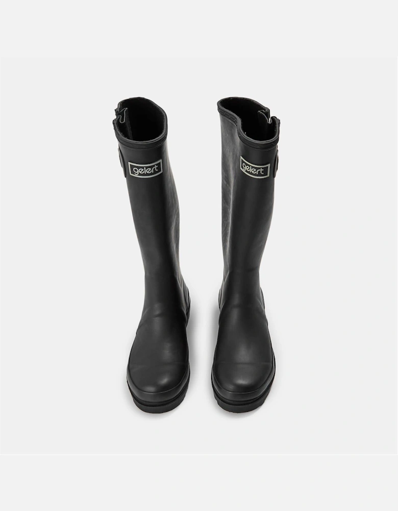 Malone Knit Wellington Boots with Lug Sole