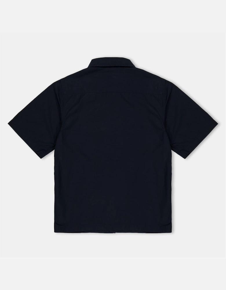 Collared Neck Short Sleeve Regular Fit Shirt