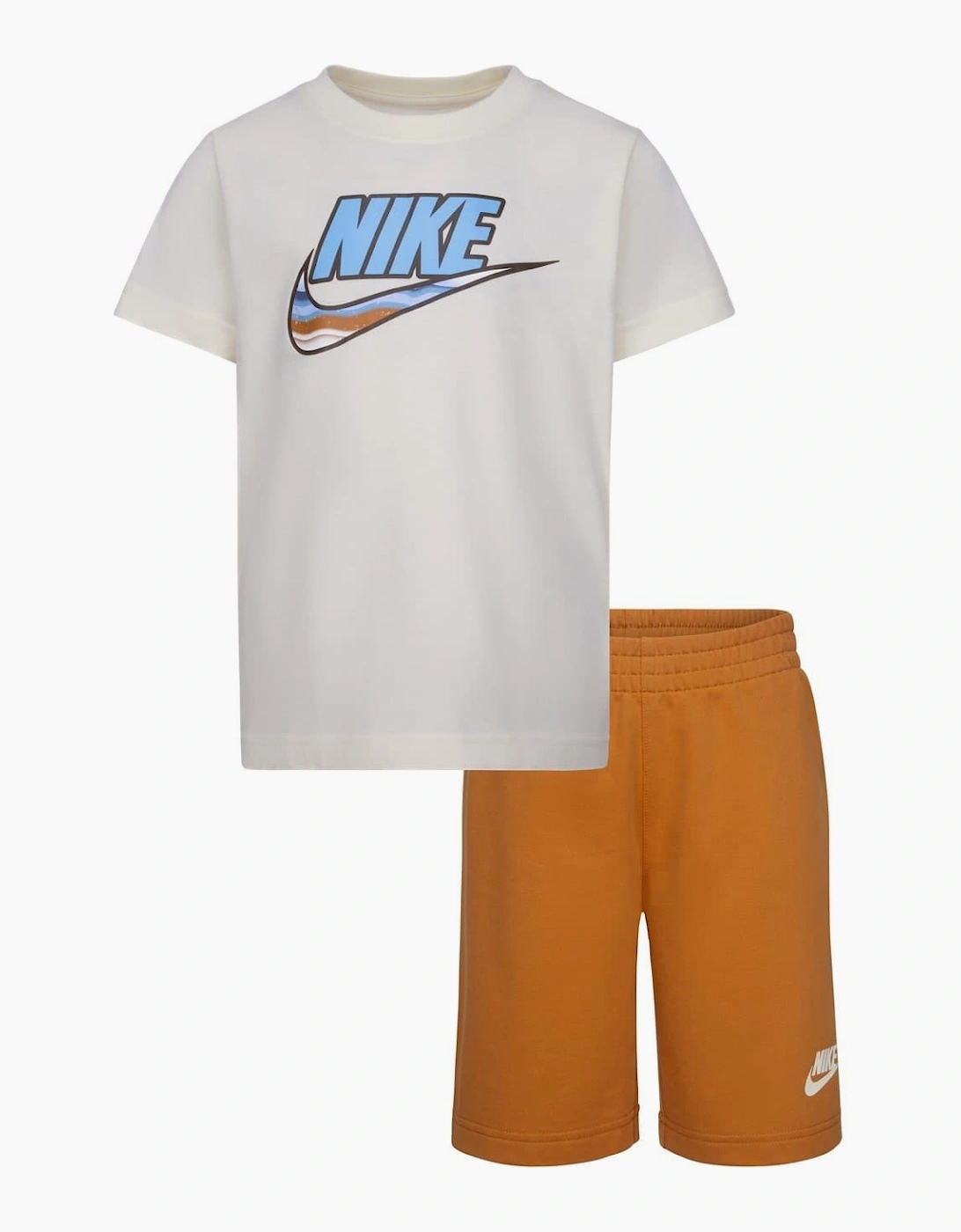 Crew Neck Short Sleeve T-Shirt and Short Set