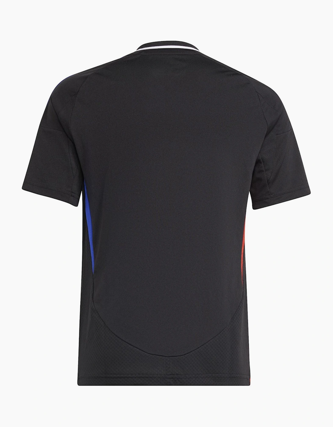 Embroidered Logo V-Neck Raglan Short Sleeve Jersey