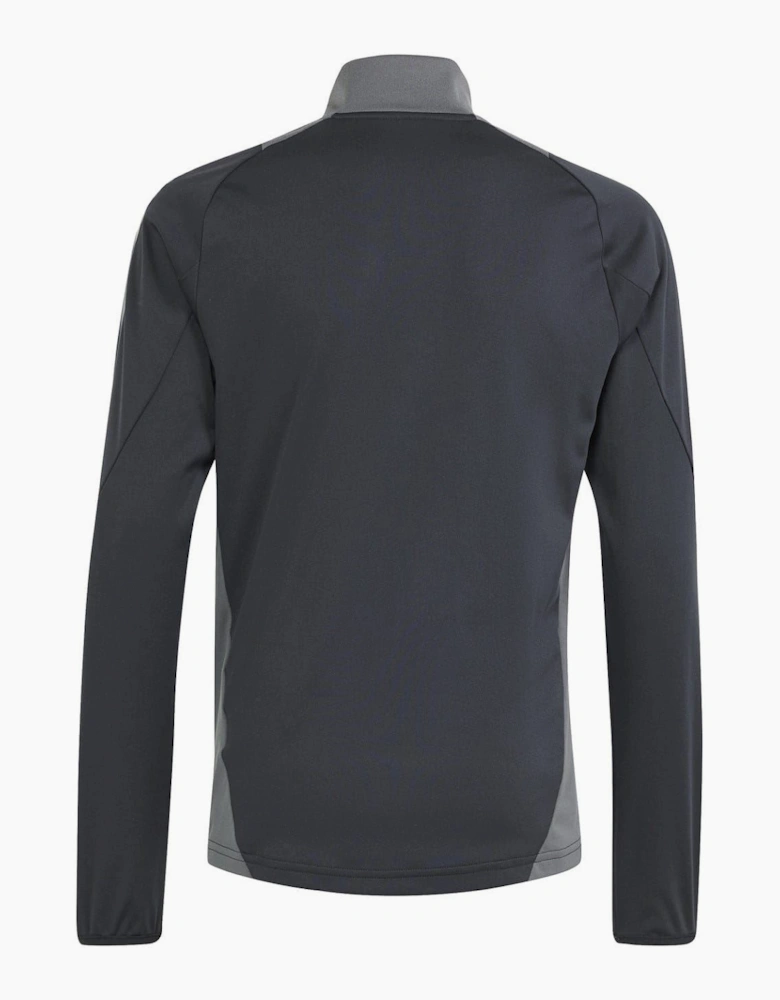 Kids Funnel Neck Raglan Sleeve Athletic Jersey Top