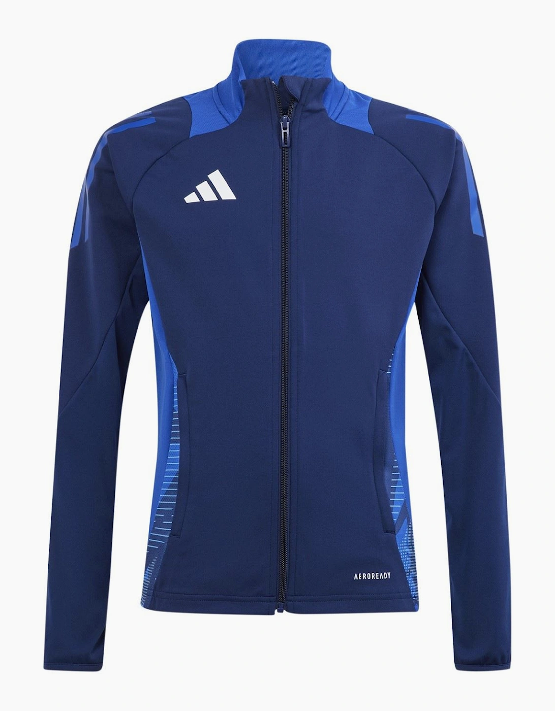Adidas Unisex Navy C Trjackety Tracksuit Top Kids  Size 9-10 Years