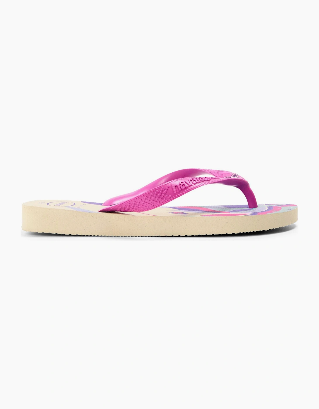 Fantasy Graphic Print Thong Toe Flip Flops