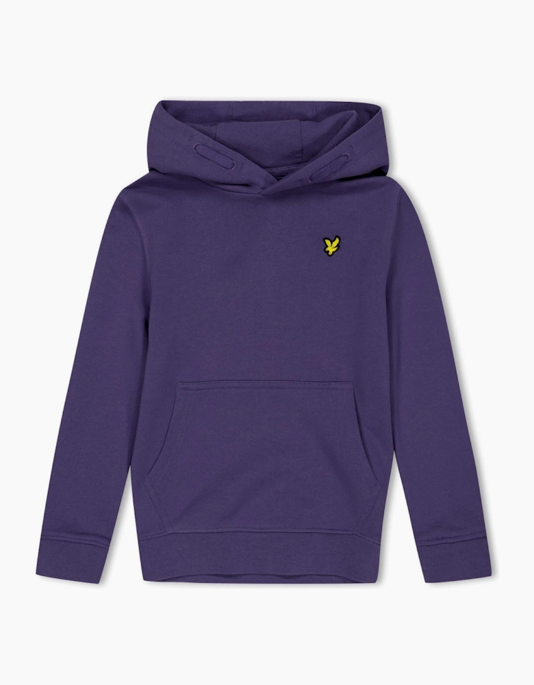 Hooded Neck Long Sleeve Sweatshirt with Kangaroo Pocket