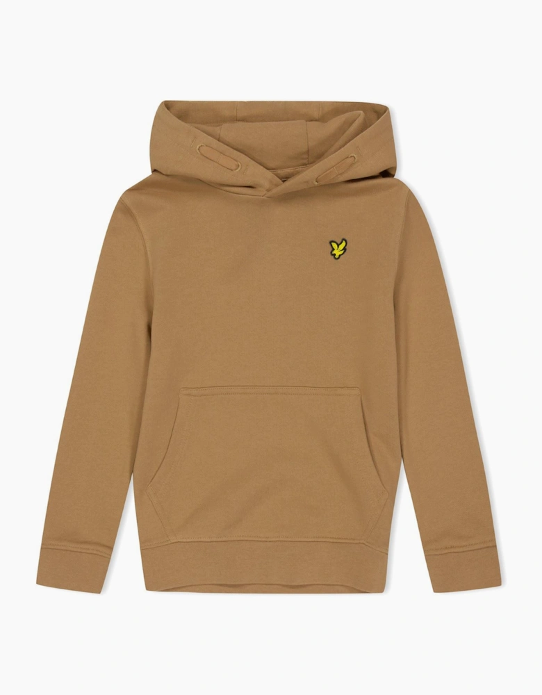 Hooded Neck Long Sleeve Sweatshirt with Kangaroo Pocket
