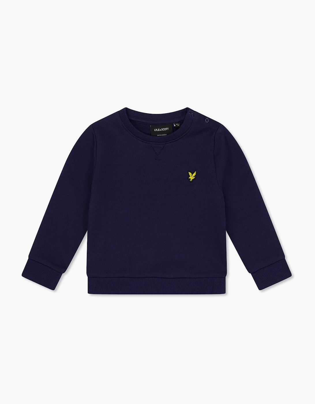 Golden Eagle Embroidered Crew Neck Long Sleeve Sweater, 2 of 1