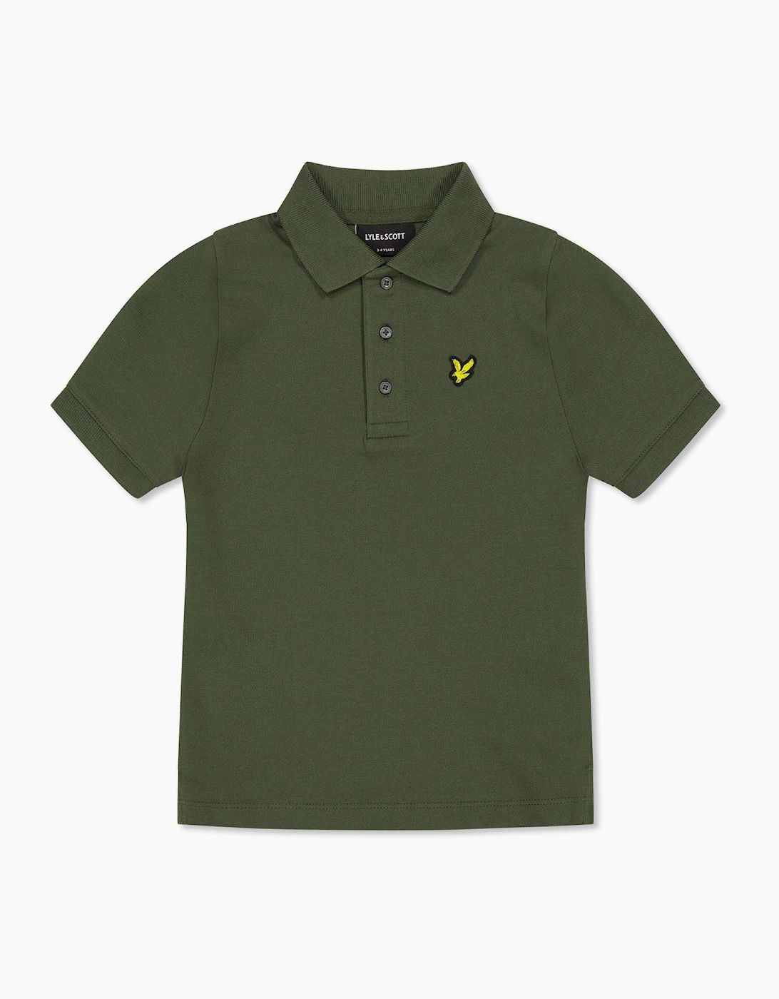 Collared Neck Short Sleeve Polo Shirt