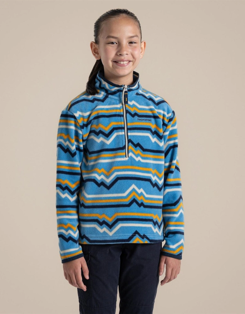 Bachas Embroidered Funnel Neck Long Sleeve Sweatshirt