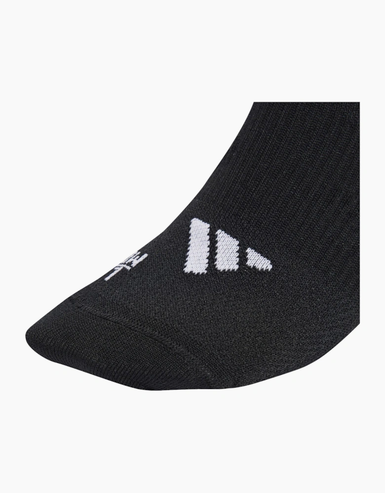 Run Reflective Long Crew Socks