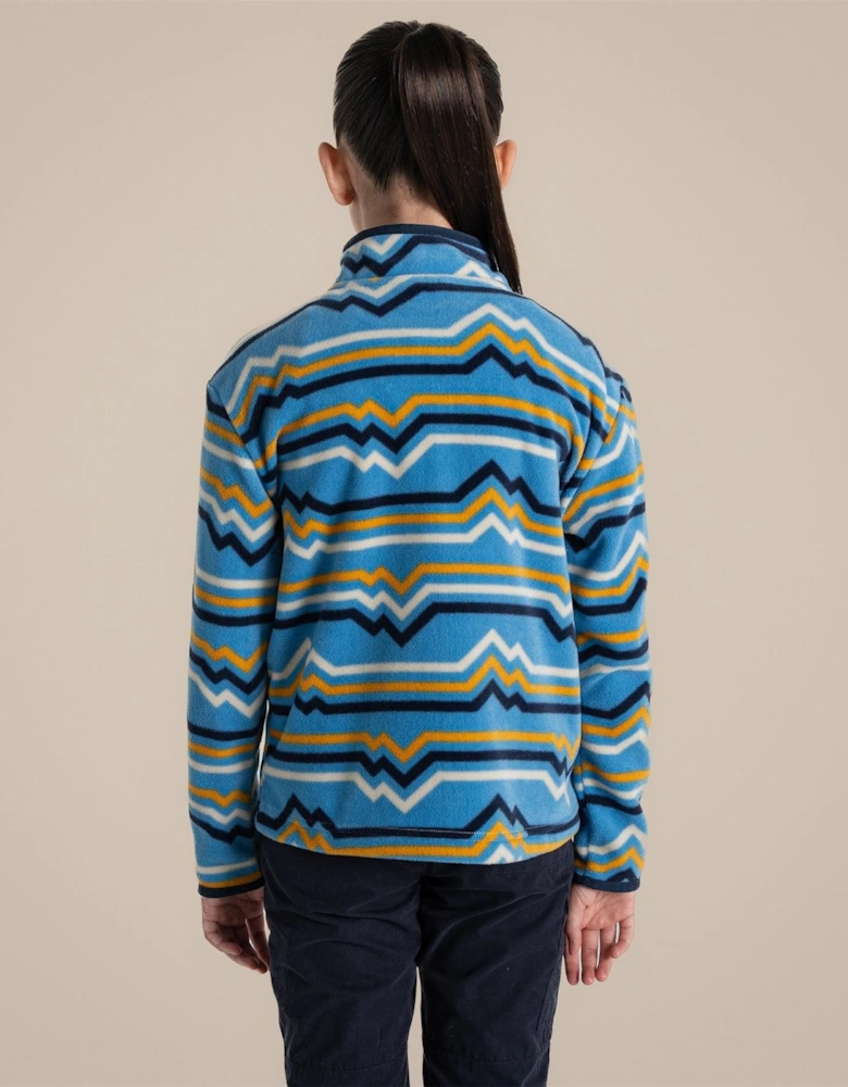Bachas Embroidered Funnel Neck Long Sleeve Sweatshirt