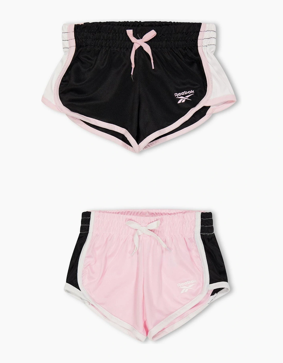 2 Pack Color Block Road Shorts