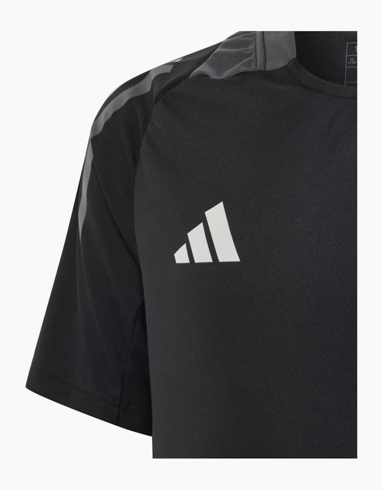Kids Jersey Raglan Sleeve Crew Neck T-Shirt