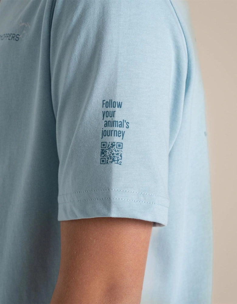 Whale Shark Crew Neck Short Sleeve T-Shirt