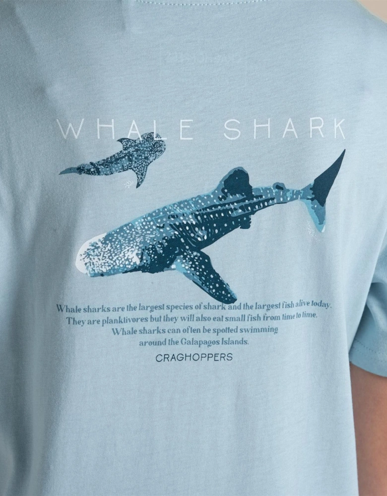 Whale Shark Crew Neck Short Sleeve T-Shirt