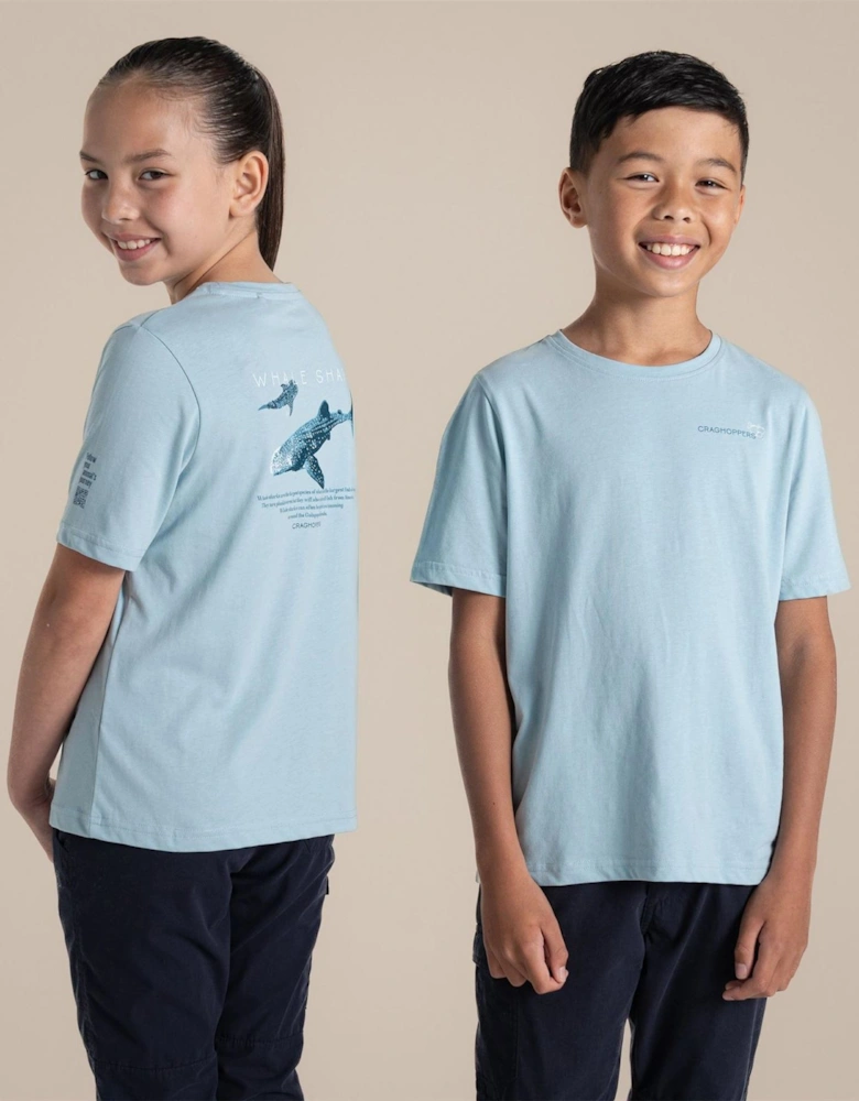 Whale Shark Crew Neck Short Sleeve T-Shirt