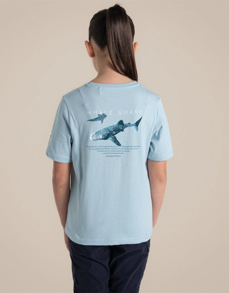Whale Shark Crew Neck Short Sleeve T-Shirt