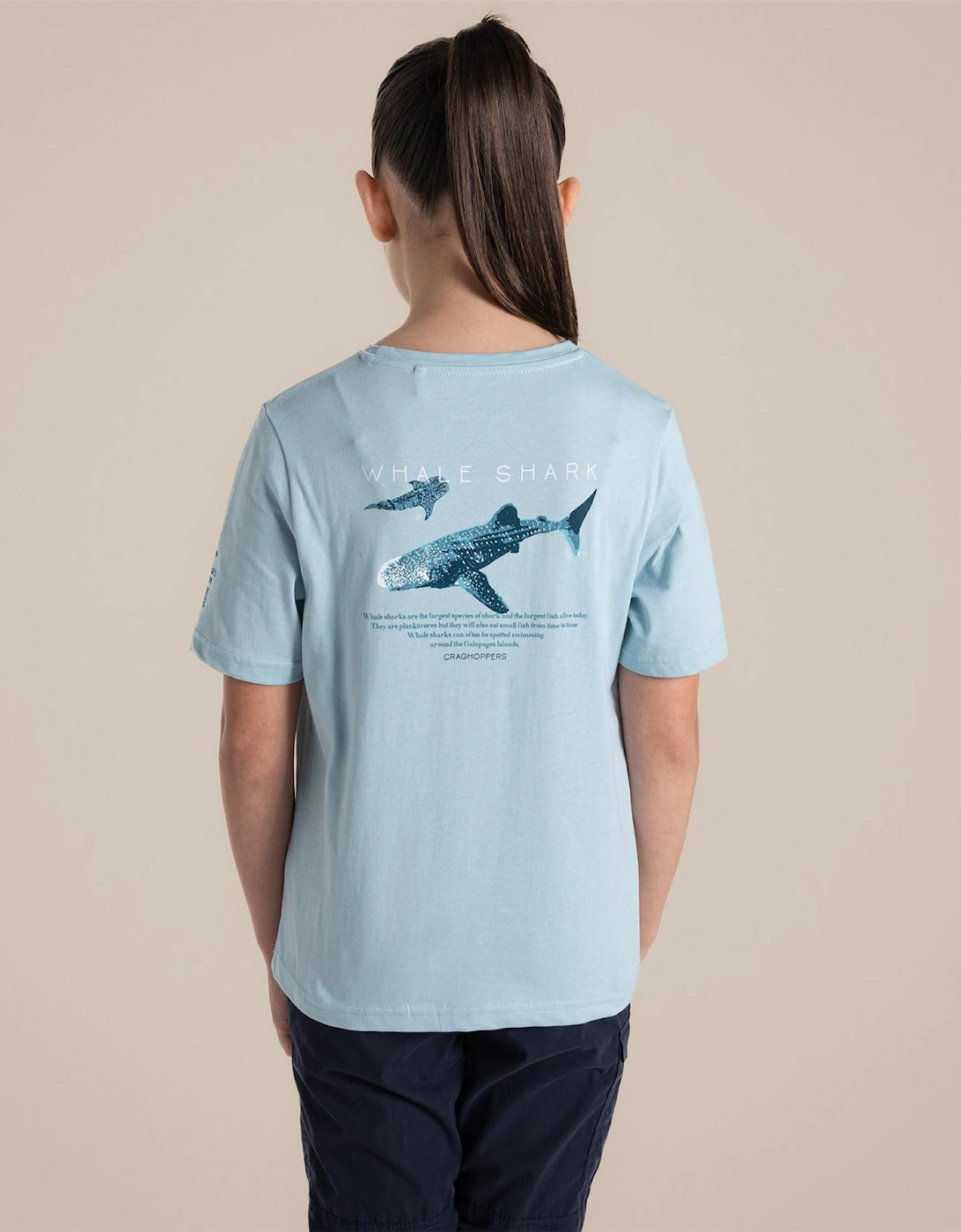 Whale Shark Crew Neck Short Sleeve T-Shirt