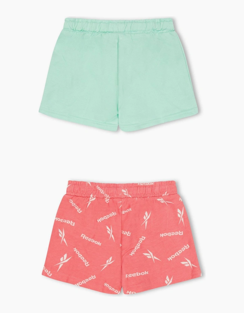 Logo Print Sweat Shorts with Elasticated Waistband