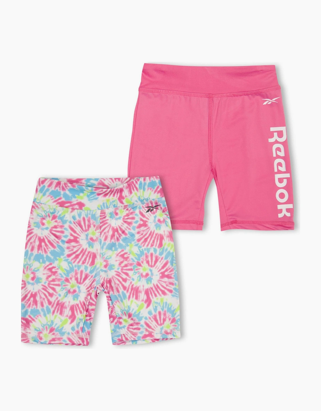 2 Pack Tie Dye Biking Shorts, 3 of 2