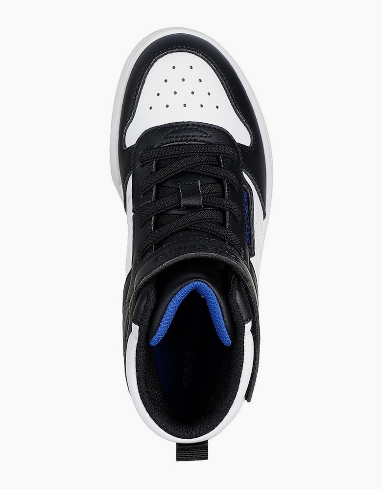 Top Gore Strap Canvas Hi Top Sneakers Kids