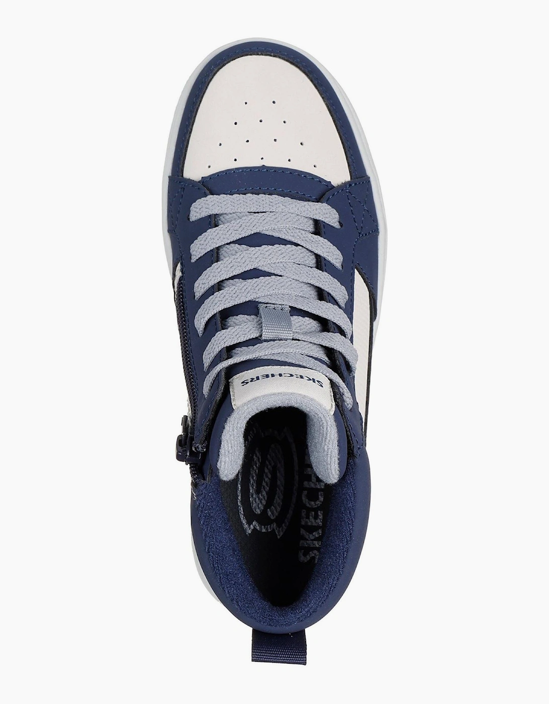 Up Fleece Lined High Top W Zip High Top Trainers Unisex Kids