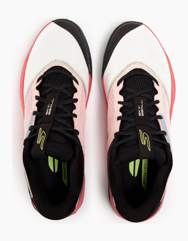 Stability Mesh Comfort Coll High Top Trainers Boys