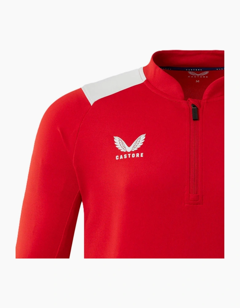 FC quarter Zip Top Juniors
