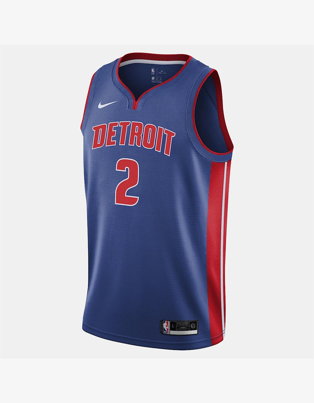 Detroit Performance Basketball Jersey