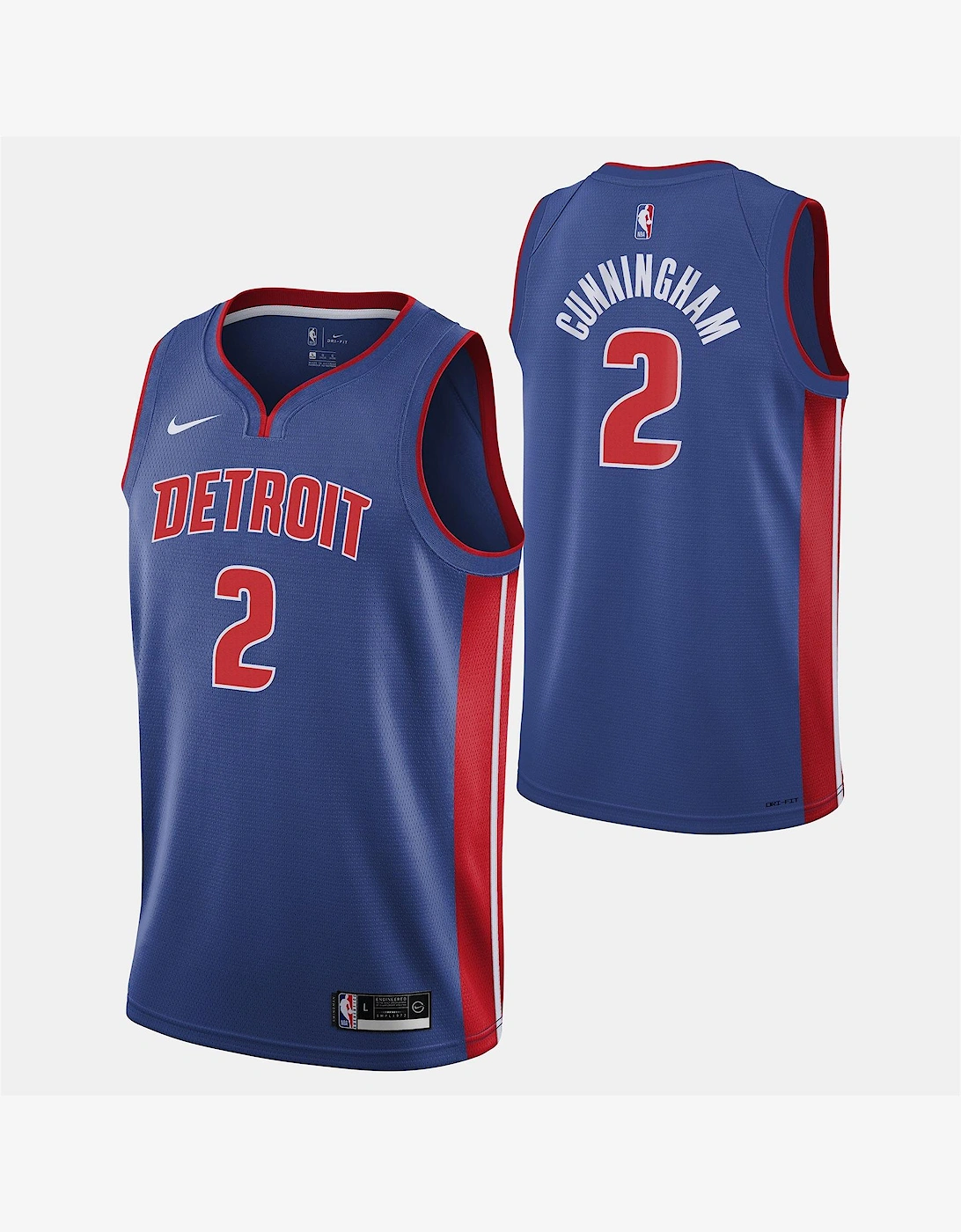 Detroit Performance Basketball Jersey