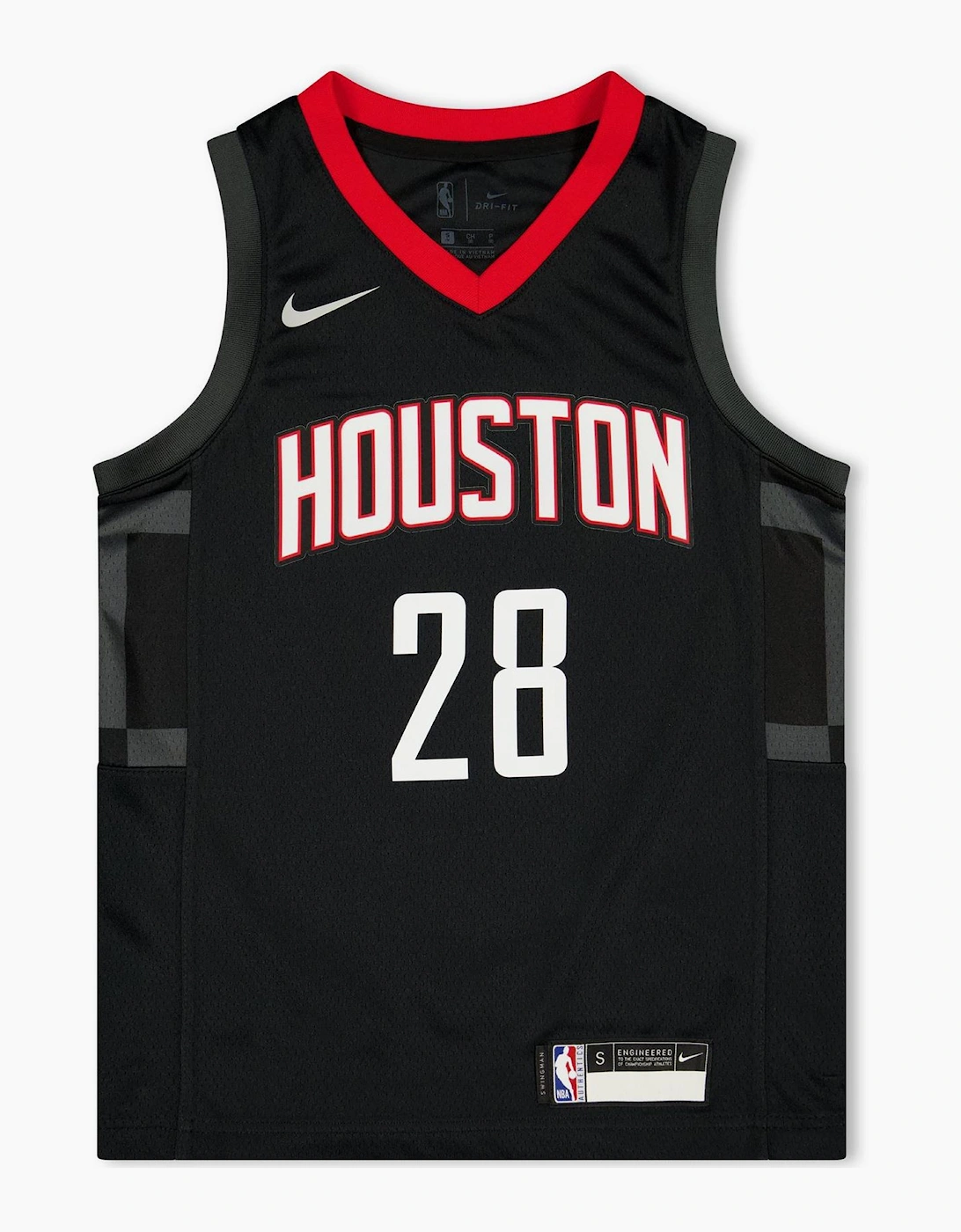 Nike Nike Houston Performance Basketball Jersey - Black