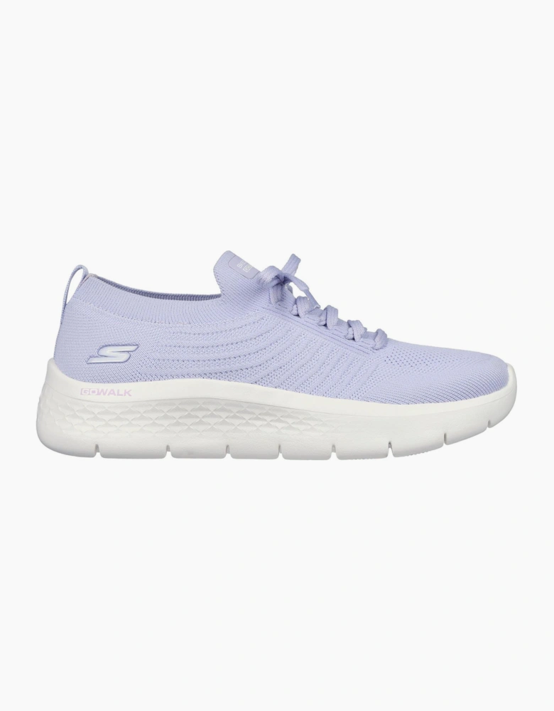 Knit Fixed Lace Slip On Trainers Girls