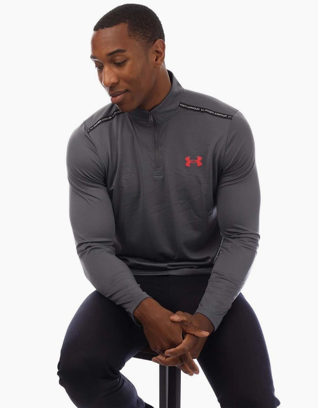 Under Armour Under Armour Men's Tech quarter Zip Fleece - Grey
